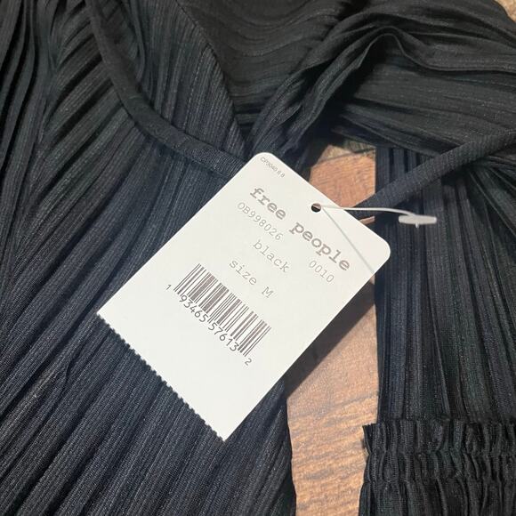 Free People | NEW Women's Oversized People Can't Help It Mini Dress Sz M - Picture 6 of 7